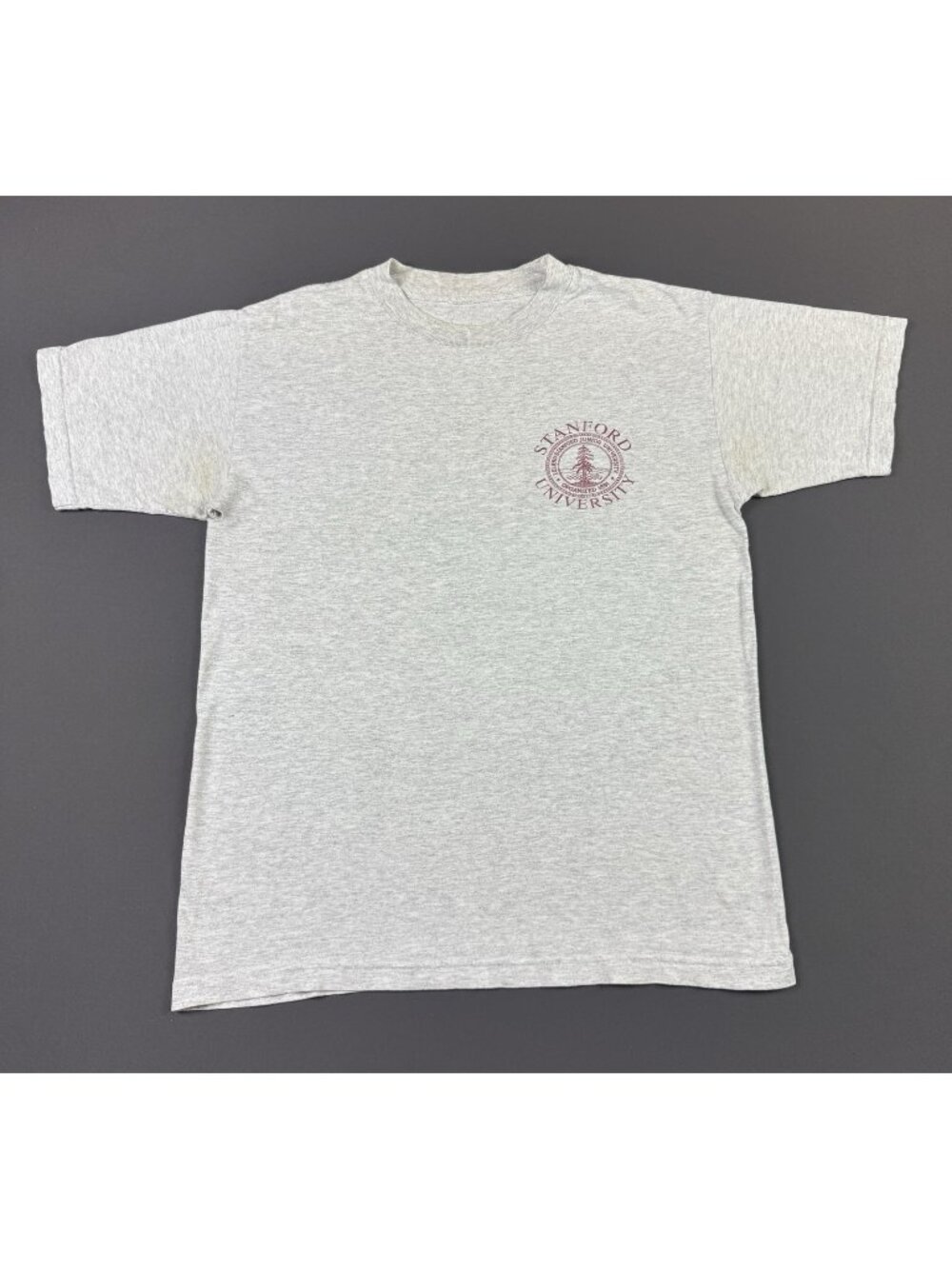 Rare Vintage 90s Y2K Stanford University Gray Shirt Sports Collegiate School